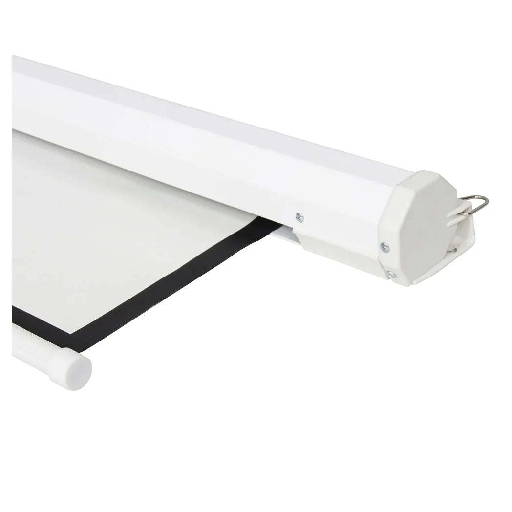 100in 220V Viewing Area Motorized Projector Screen with Remote Control Matte White