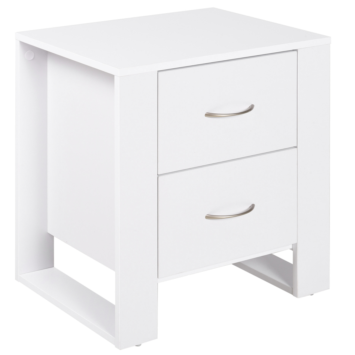 cortex-london-windsor-white-2-drawer-particle-board-bedside-table