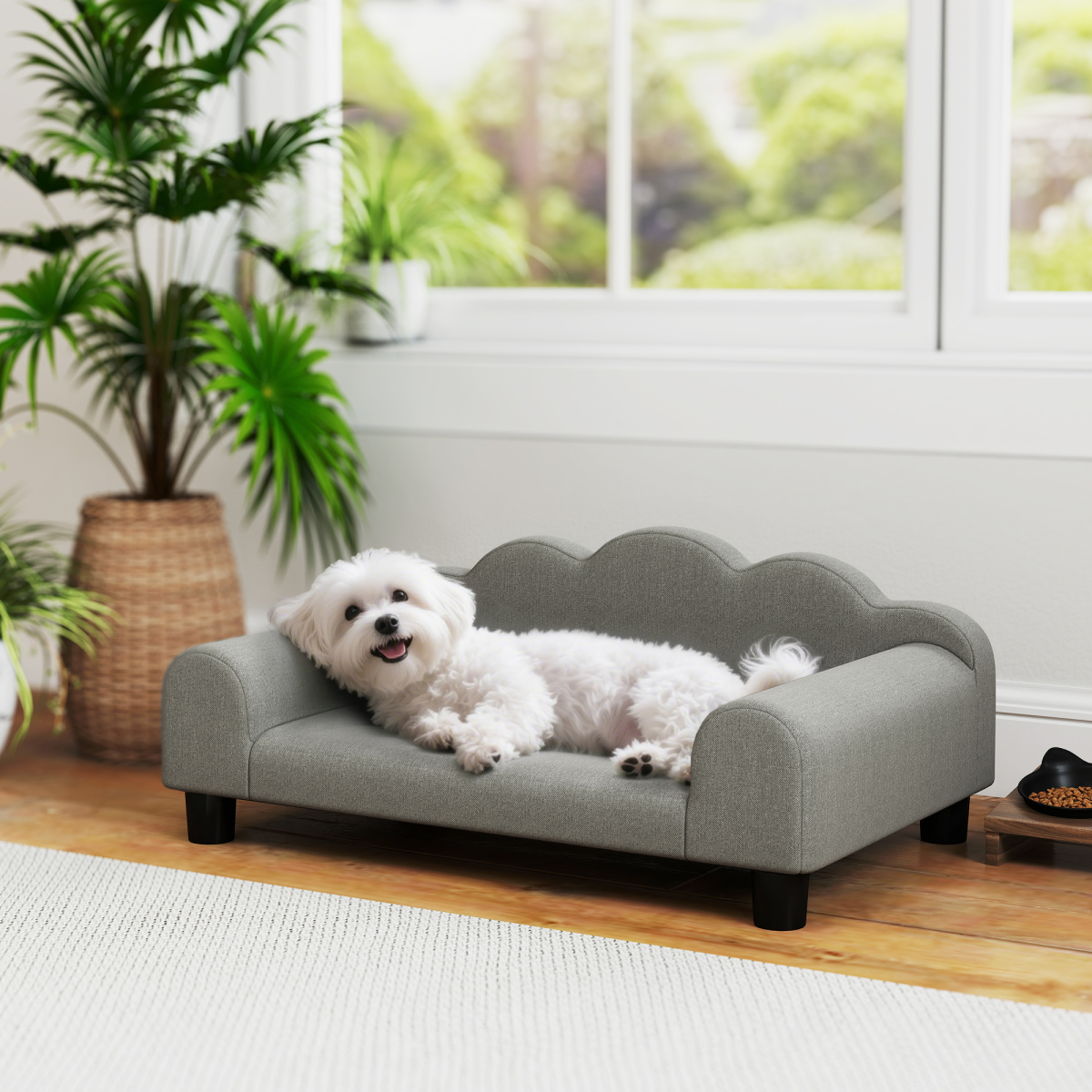 cortex-london-kensington-grey-dog-bed-pet-sofa-terry-style-fabric