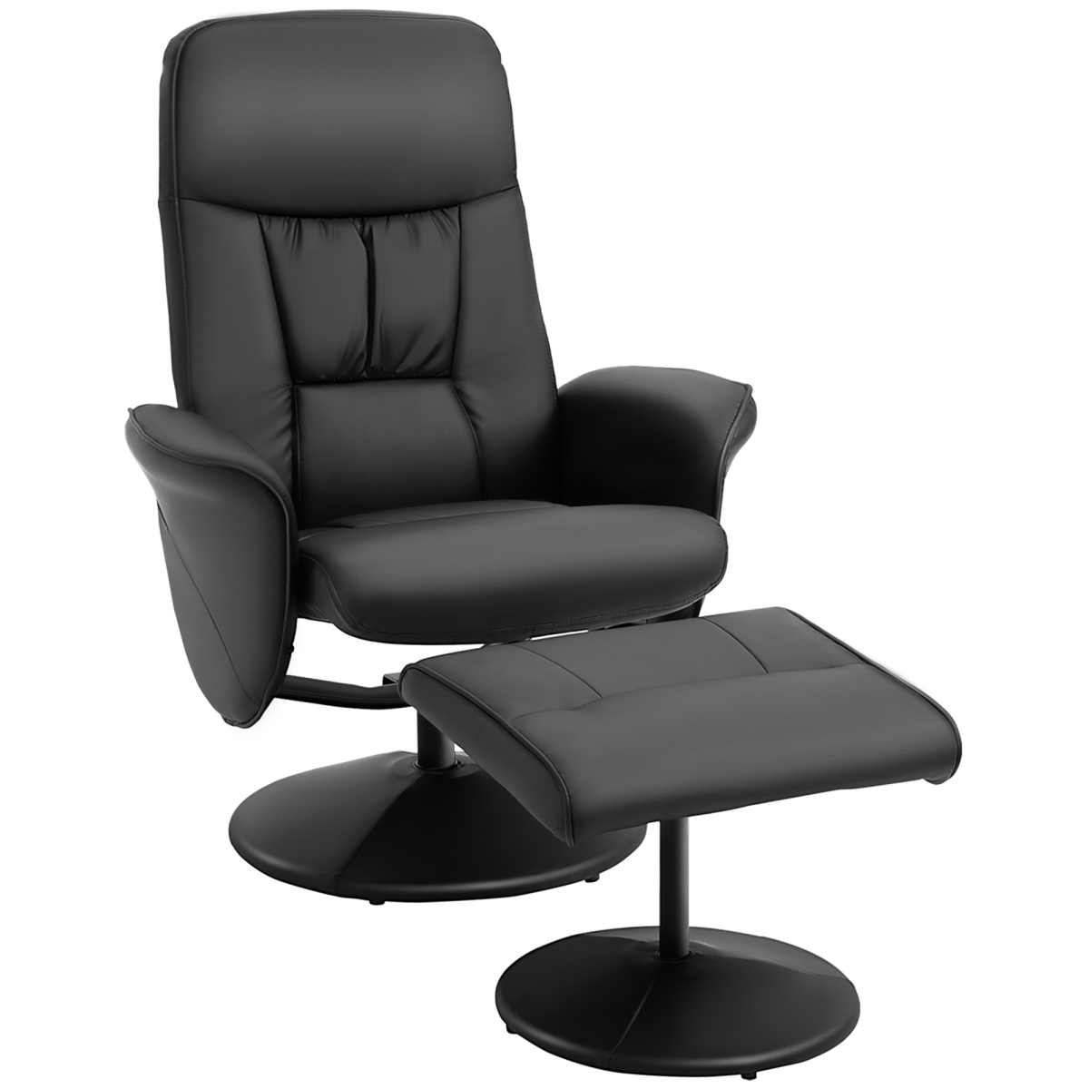 cortex-london-windsor-reclining-armchair-ottoman-set-black-pu-leather-360-swivel