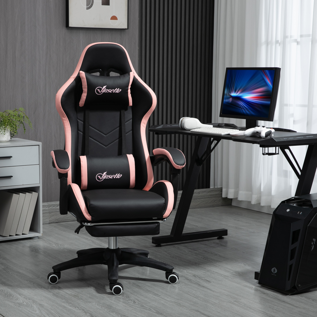 cortex-london-windsor-pink-gaming-chair-135-degree-recline-manual-footrest