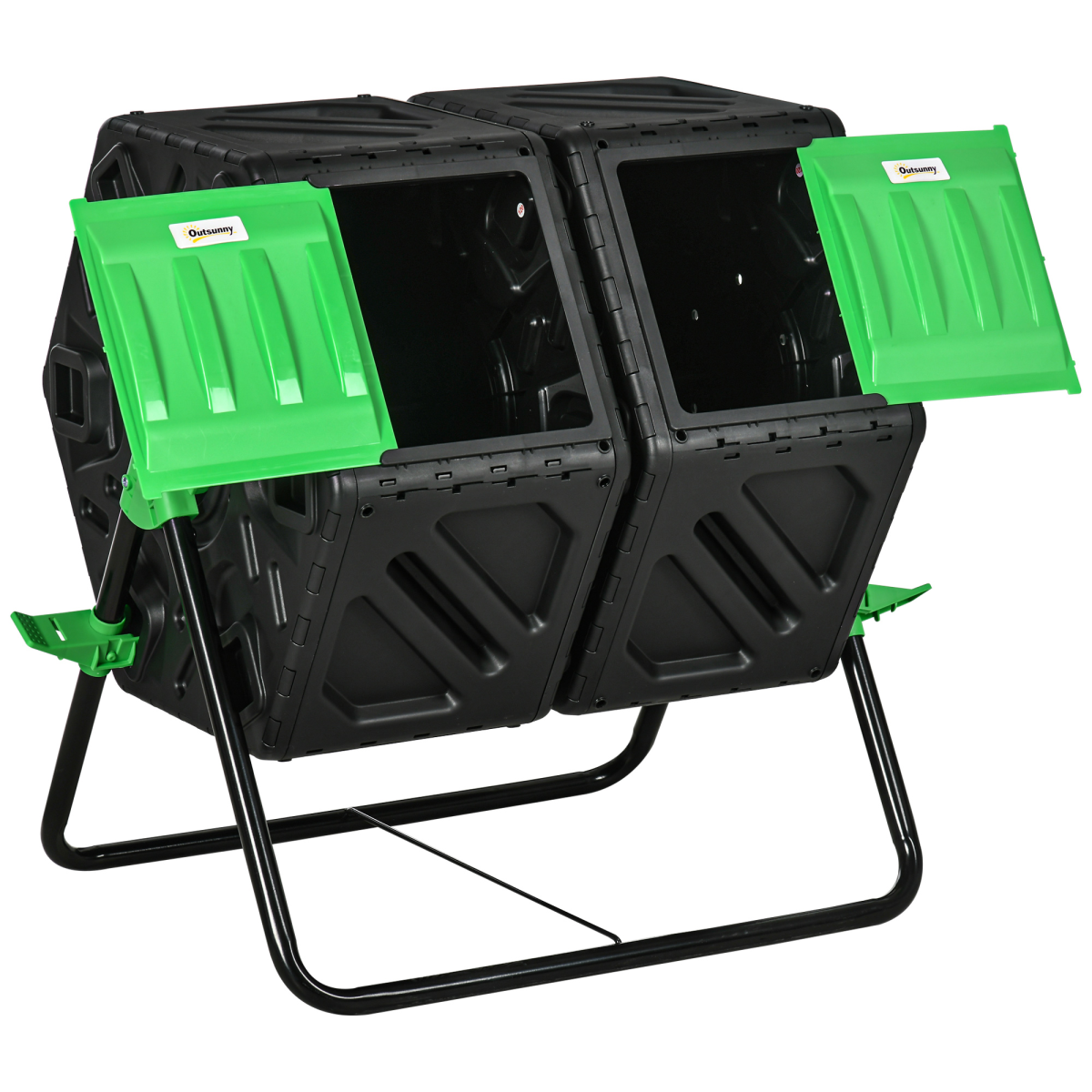 cortex-london-york-130l-dual-chamber-rotating-compost-bin-with-ventilation-holes