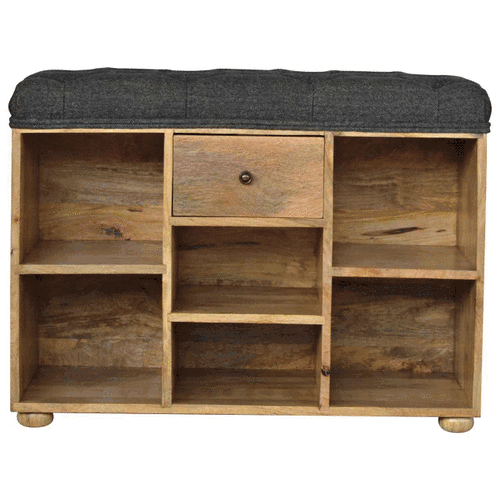 cortex-london-york-black-tweed-solid-mango-wood-shoe-storage-bench