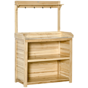 cortex-london-kensington-garden-potting-bench-galvanized-tabletop-storage-shelves