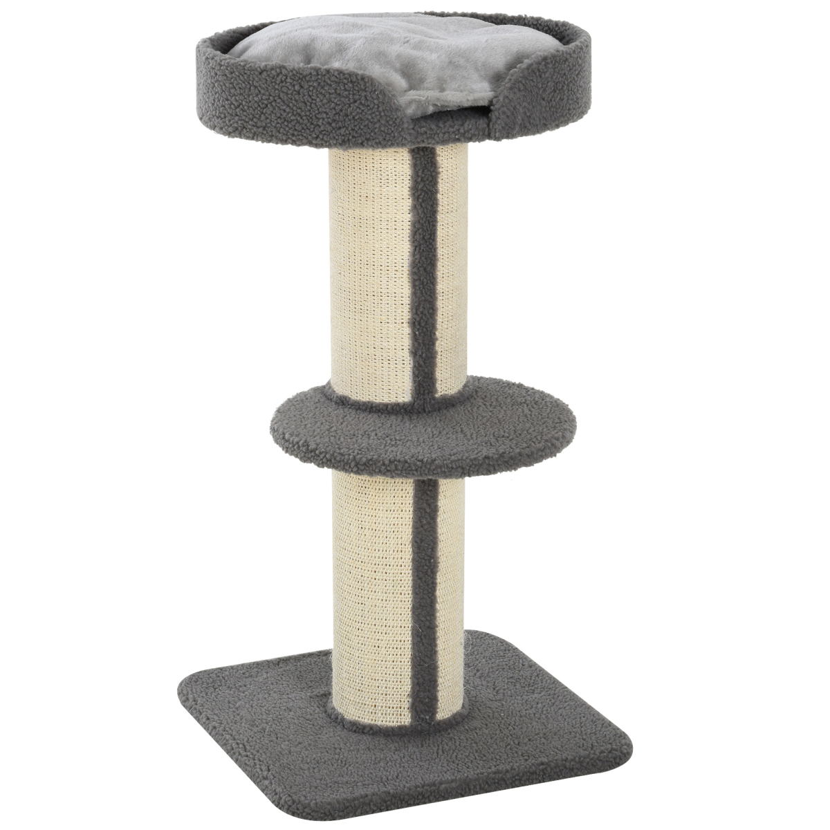 cortex-london-york-91cm-cat-tree-kitten-activity-centre-scratching-post-lamb-cashmere-perch
