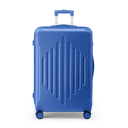 cortex-london-windsor-20-inch-navy-blue-abs-hard-shell-suitcase-diamond-pattern