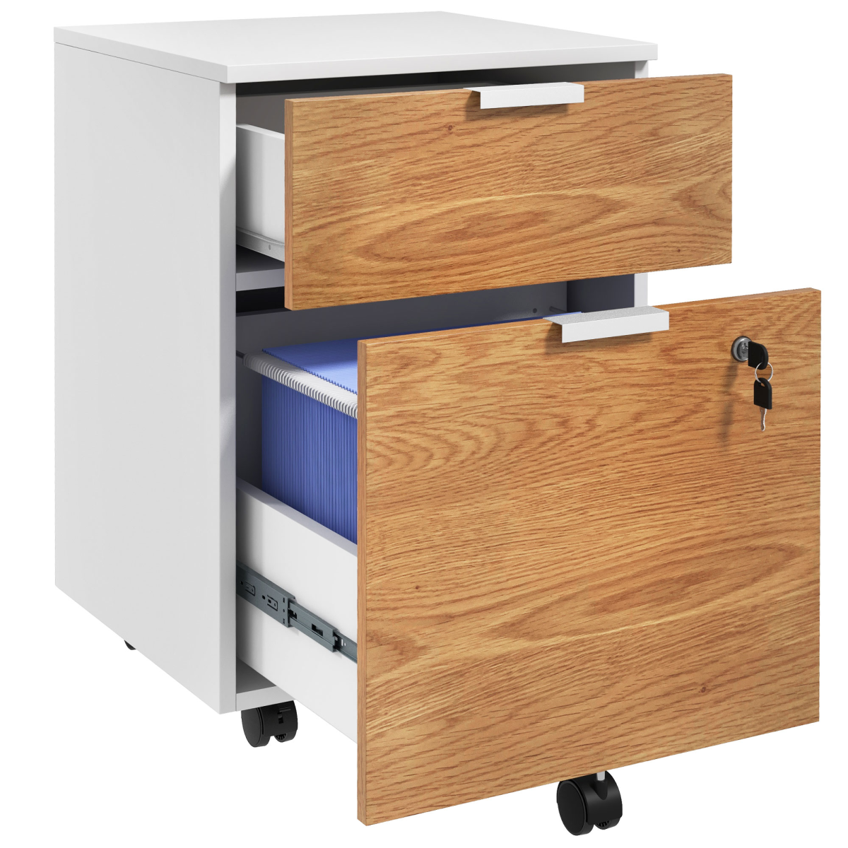 cortex-london-windsor-lockable-two-drawer-a4-letter-filing-cabinet-white-natural-wood-effect