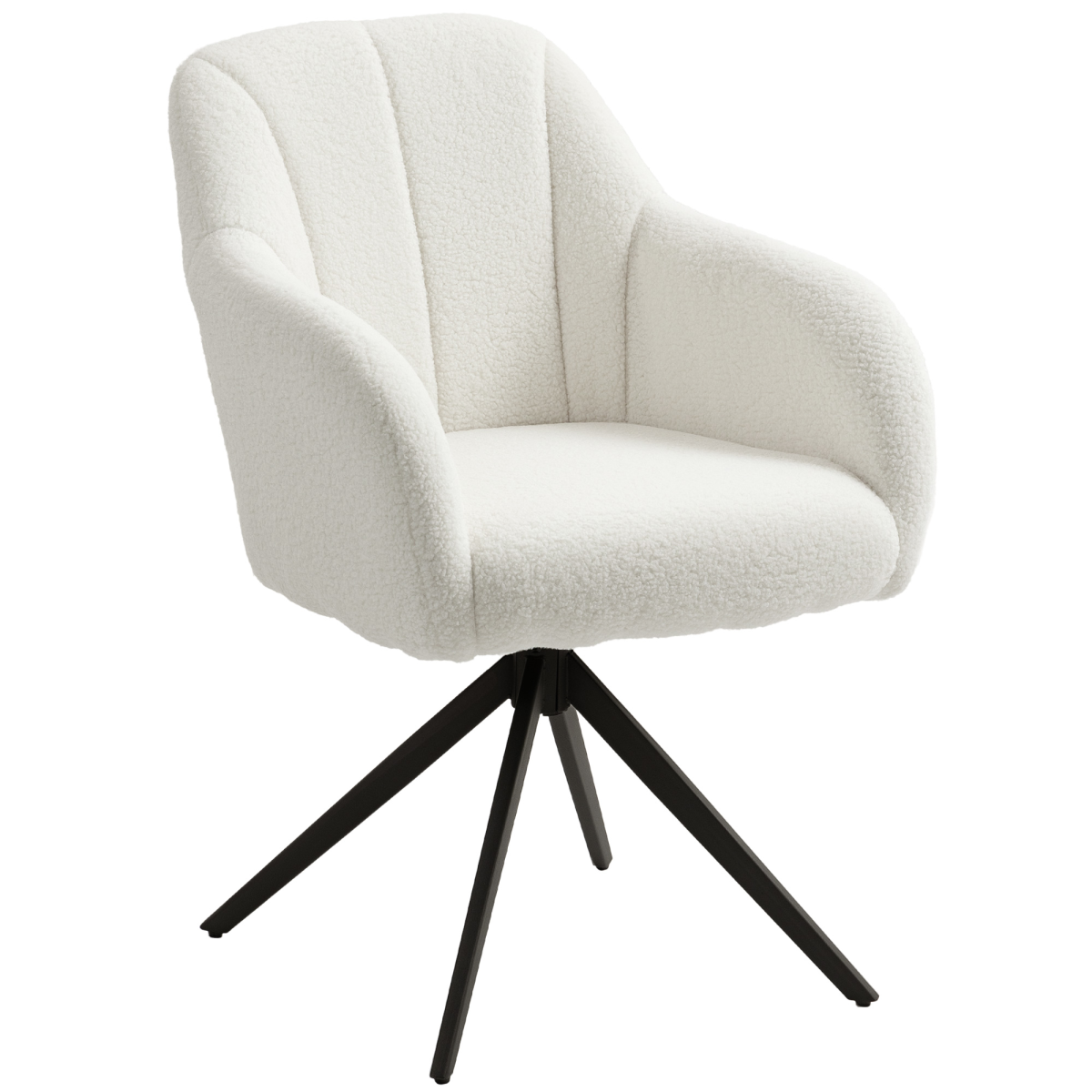 cortex-london-kensington-white-teddy-fleece-swivel-accent-chair