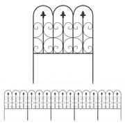 cortex-london-windsor-5-piece-garden-metal-border-edging-fence