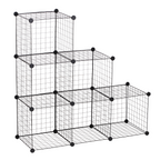 cortex-london-windsor-six-cube-wire-storage-cabinet-organiser-black