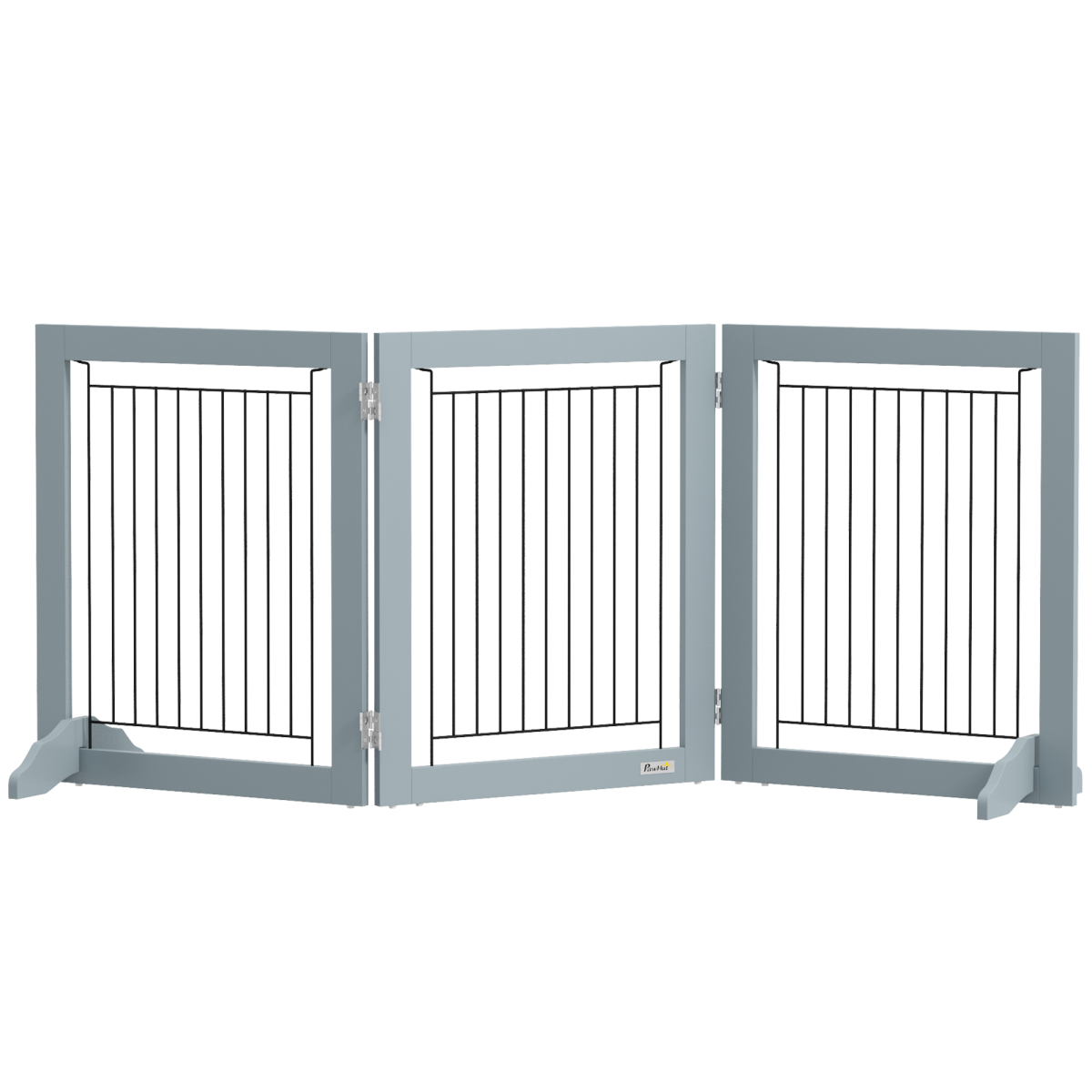cortex-london-windsor-foldable-wooden-pet-gate-three-panel-grey