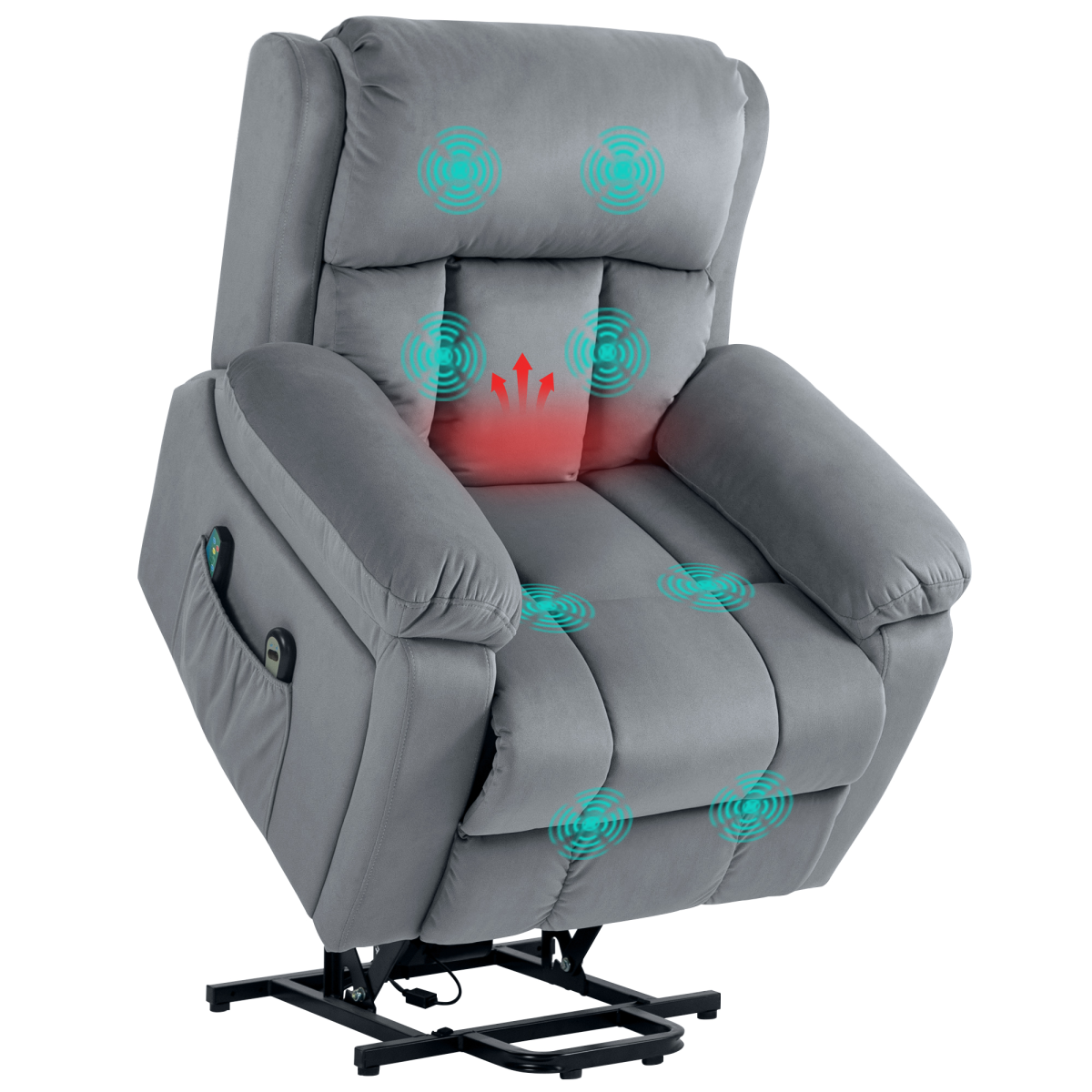 cortex-london-windsor-homcom-grey-lift-recliner-massage-chair