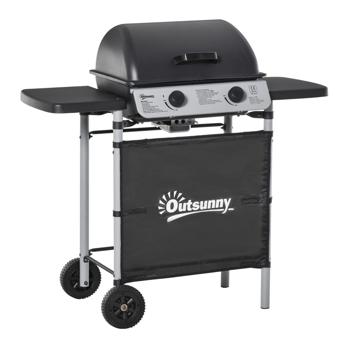 cortex-london-windsor-2-burner-propane-gas-barbecue-grill-grey