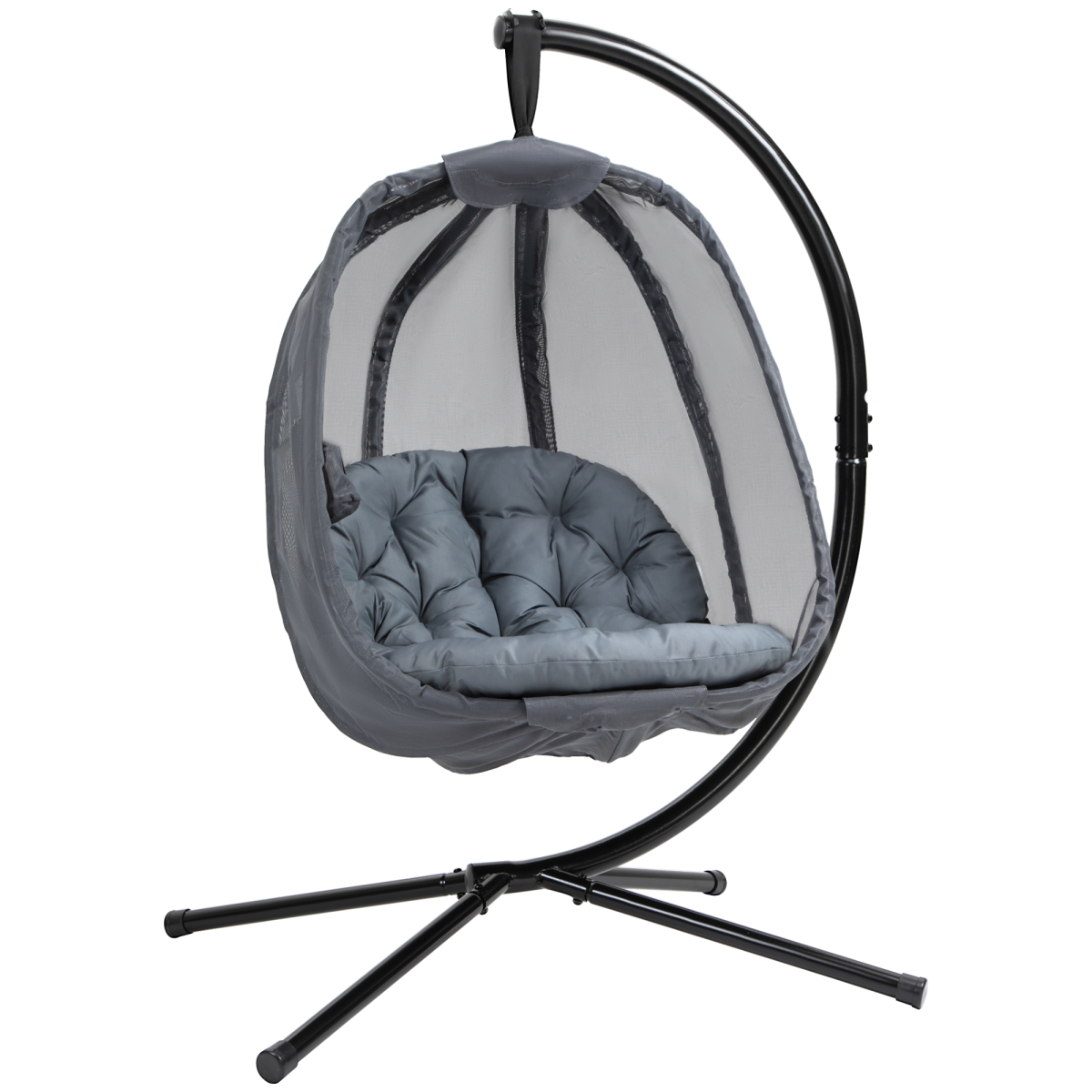 cortex-london-windsor-folding-hanging-egg-chair-grey-with-cushion-and-stand
