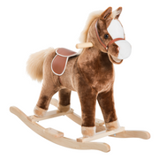 cortex-london-windsor-kids-plush-rocking-horse-wooden-ride-on-toy