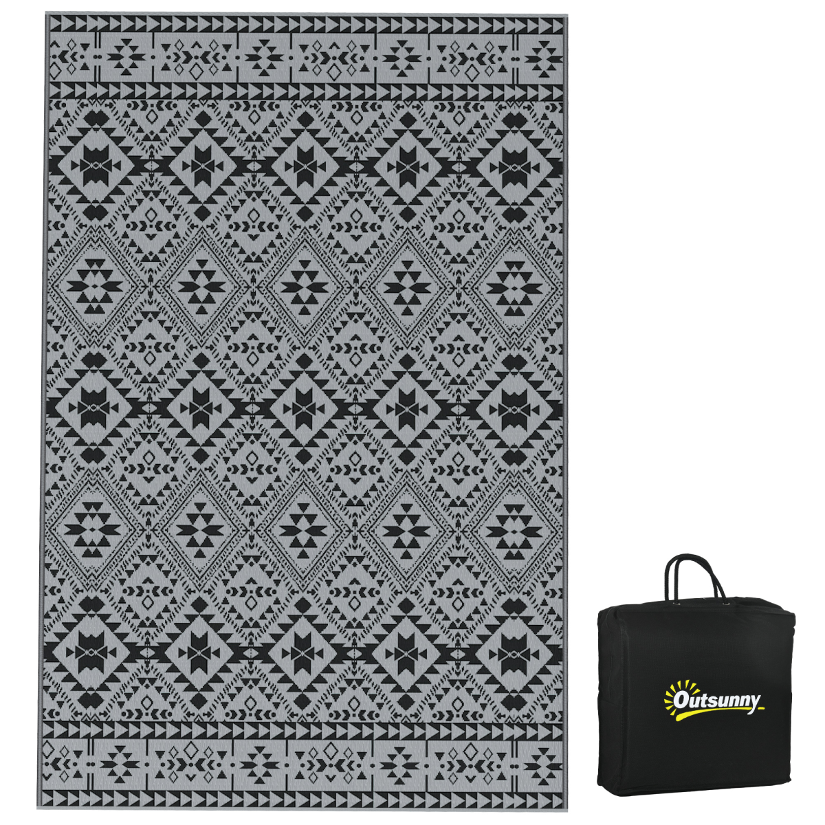 cortex-london-windsor-reversible-waterproof-outdoor-rug-black-grey