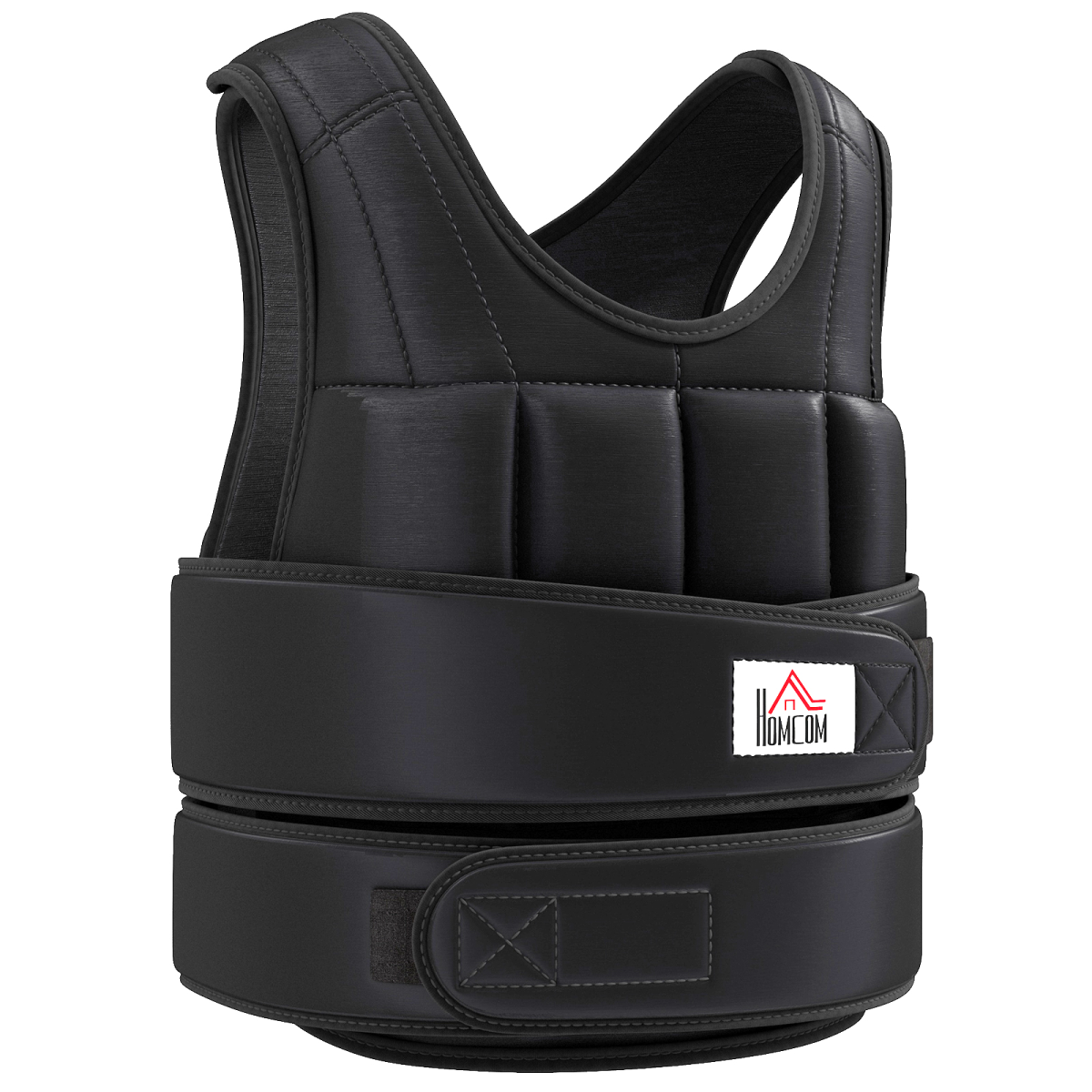 cortex-london-york-15kg-adjustable-weighted-training-vest-black