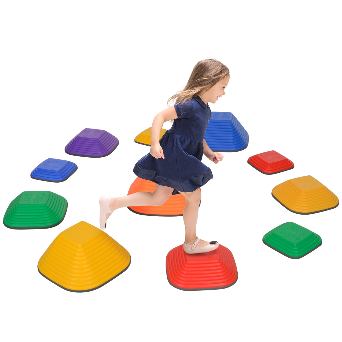 cortex-london-windsor-balance-stepping-stones-kids-indoor-outdoor-sensory-toy-multicoloured