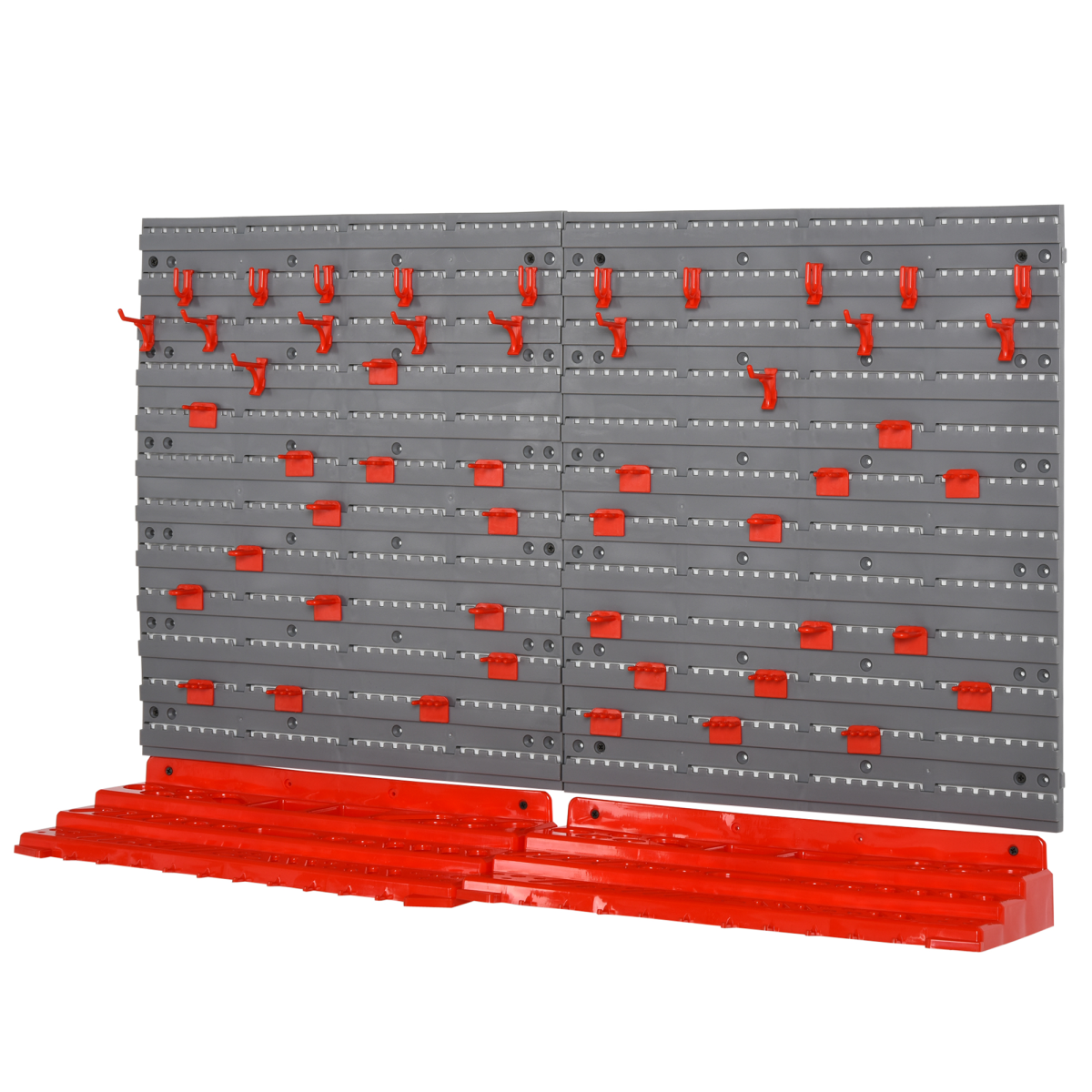 cortex-london-windsor-wall-mounted-garage-tool-organiser-grey-red-pp-54-holes