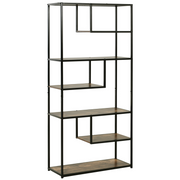 cortex-london-york-industrial-six-tier-bookshelf-display-rack-metal-frame-particle-board