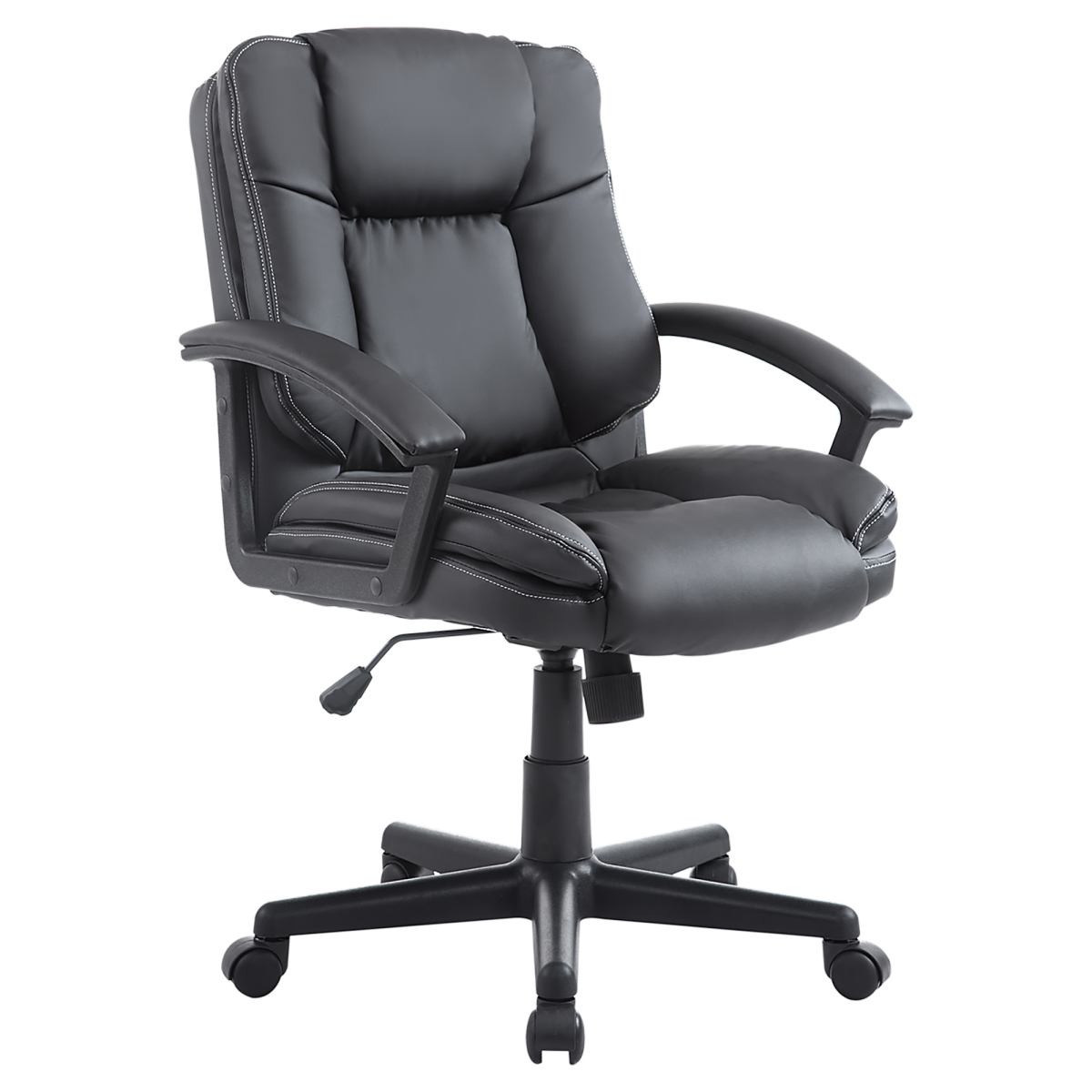 cortex-london-york-black-pu-leather-swivel-executive-office-chair