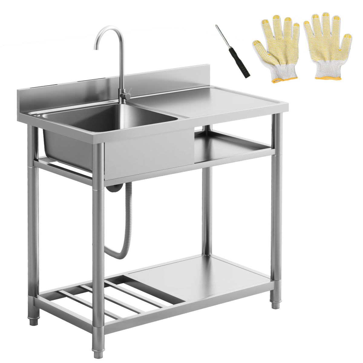 cortex-london-kensington-stainless-steel-outdoor-kitchen-sink-unit-hot-cold-water
