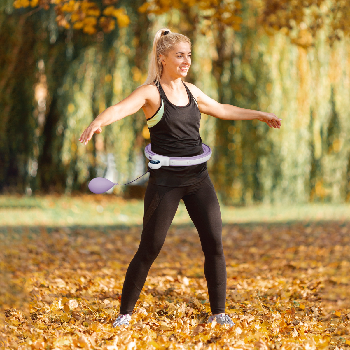 cortex-london-windsor-purple-weighted-hula-hoop-digital-counter-400g-gravity-ball