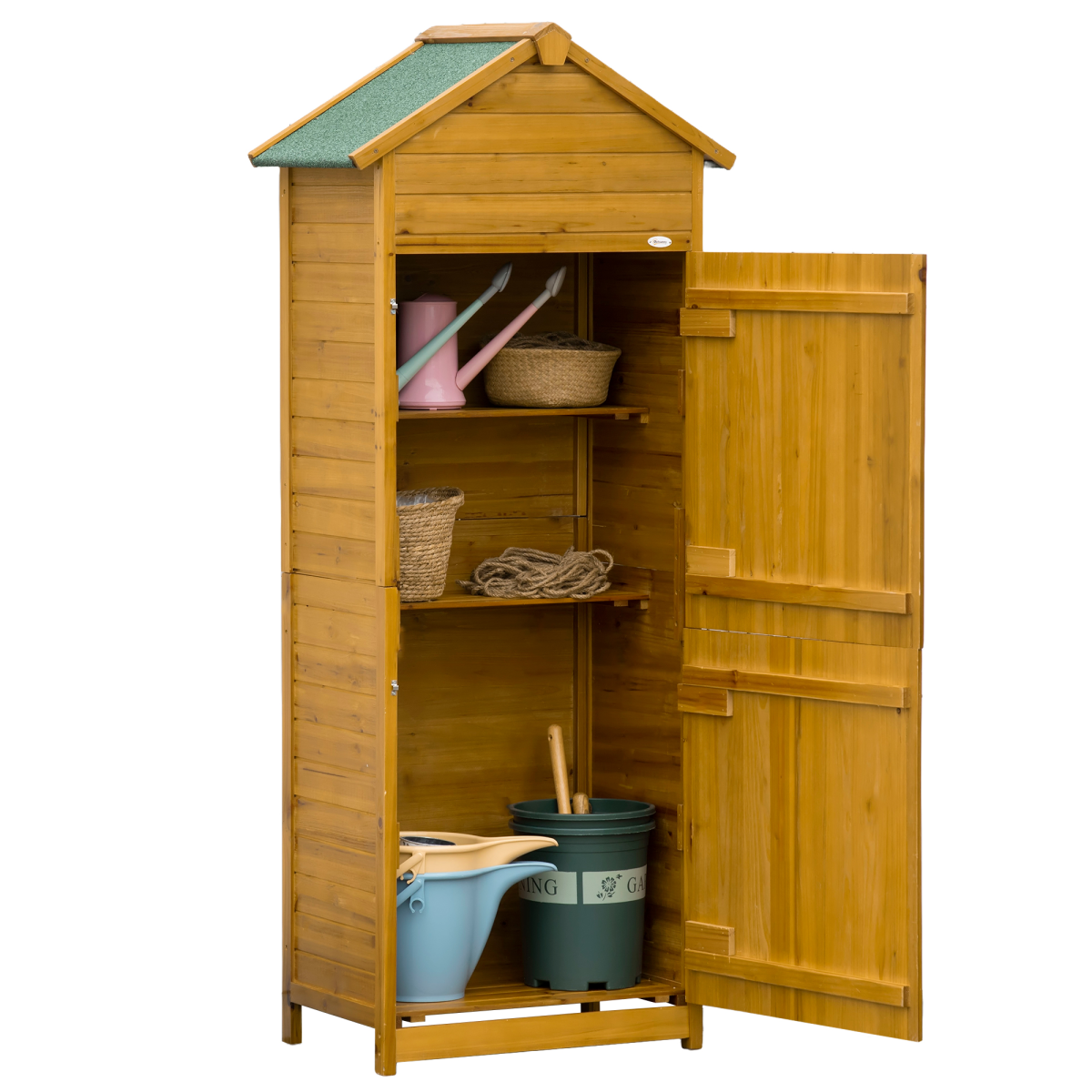 cortex-london-windsor-fir-wood-garden-storage-tool-cabinet-two-lockable-doors
