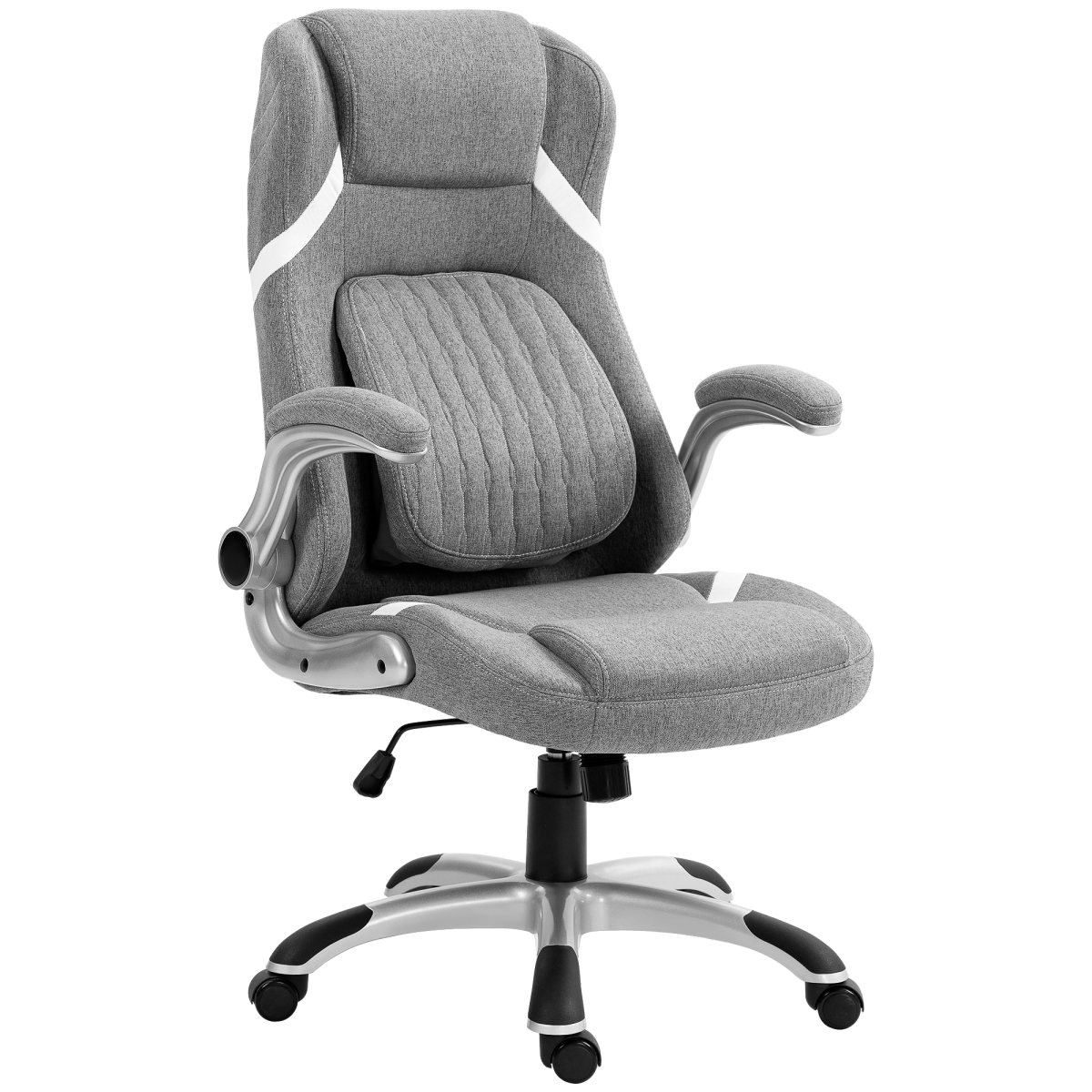 cortex-london-westminster-grey-linen-look-office-chair-adjustable-height