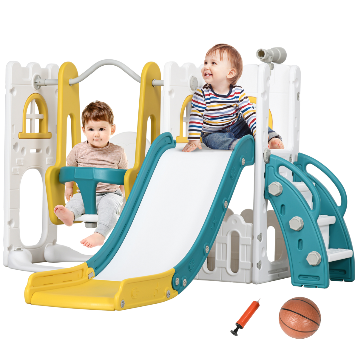 cortex-london-windsor-6-in-1-toddler-climber-playset-yellow