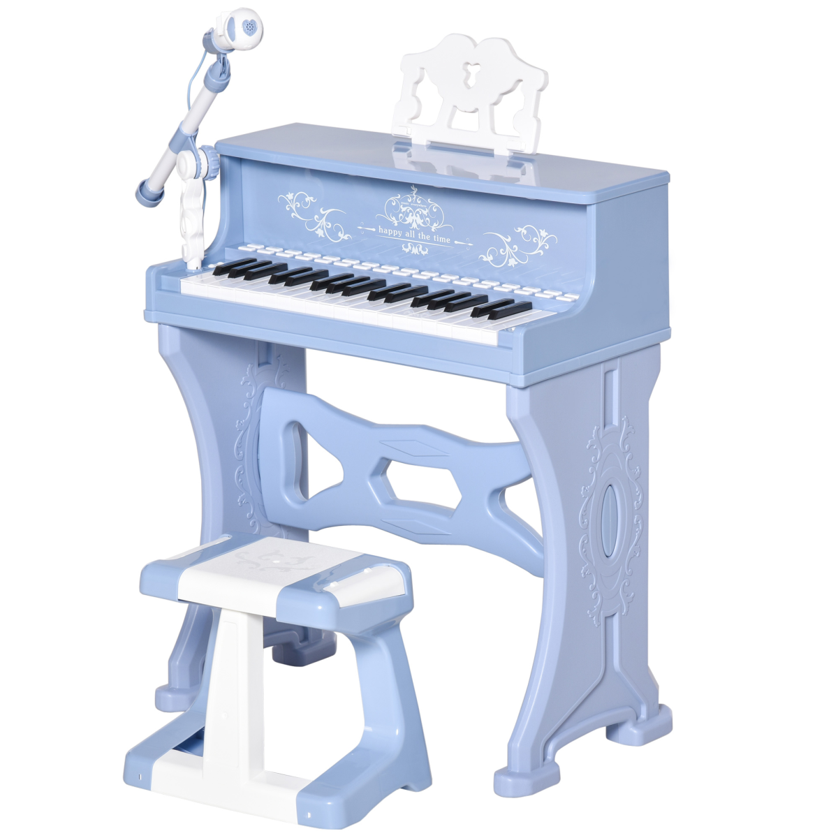 cortex-london-windsor-37-key-kids-keyboard-piano-microphone-stool