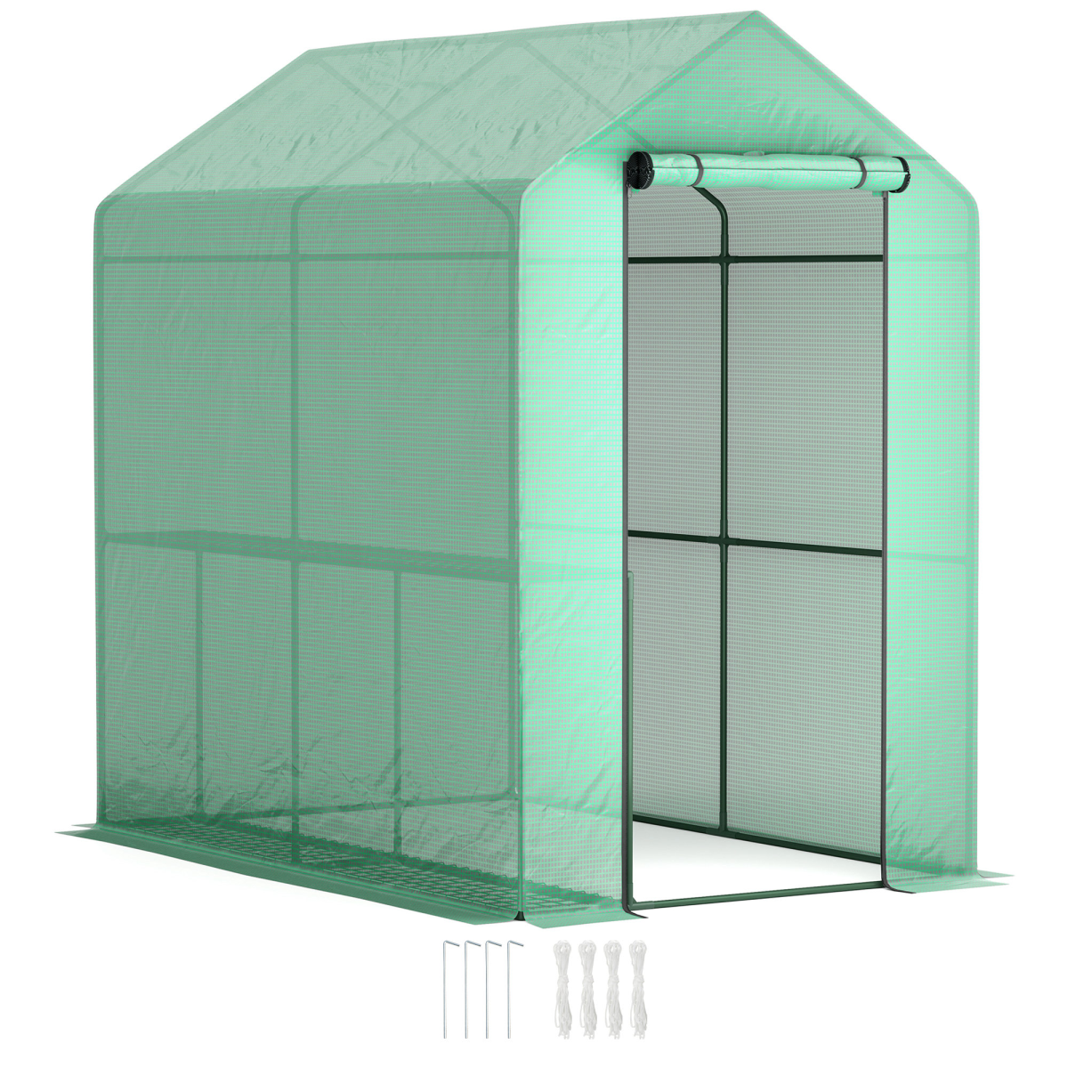cortex-london-windsor-steeple-walk-in-greenhouse-green-four-shelves