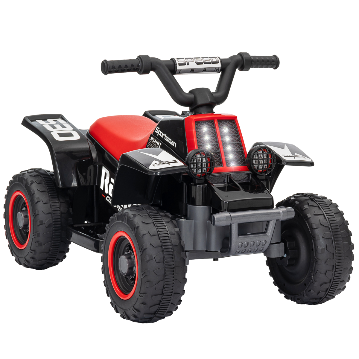cortex-london-windsor-kids-electric-quad-bike-black-and-red-6v-led-headlights