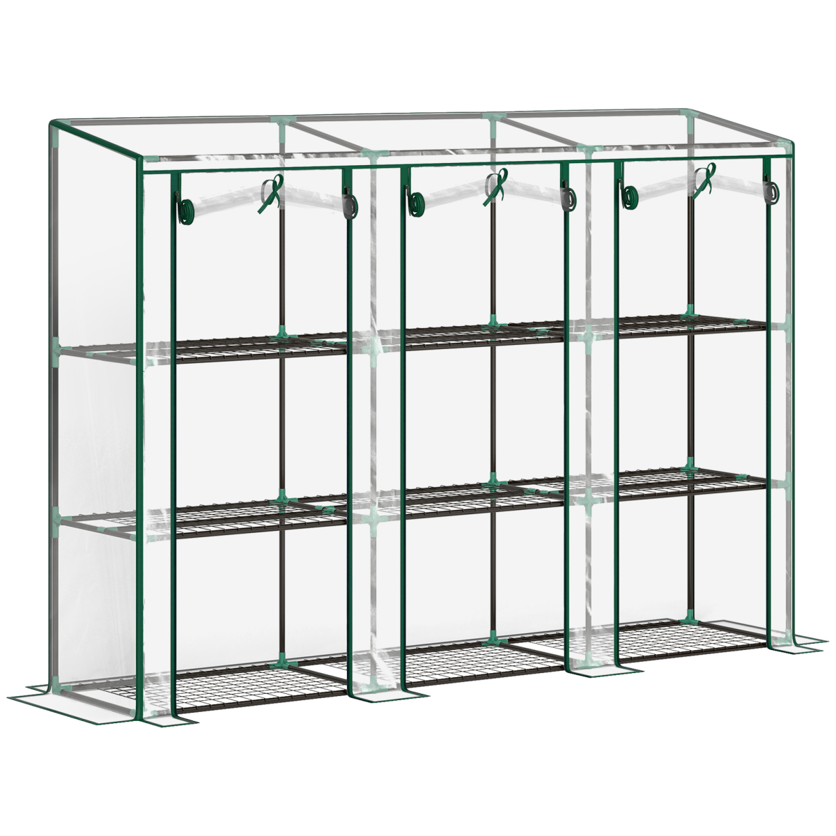cortex-london-york-three-tier-lean-to-mini-greenhouse-clear
