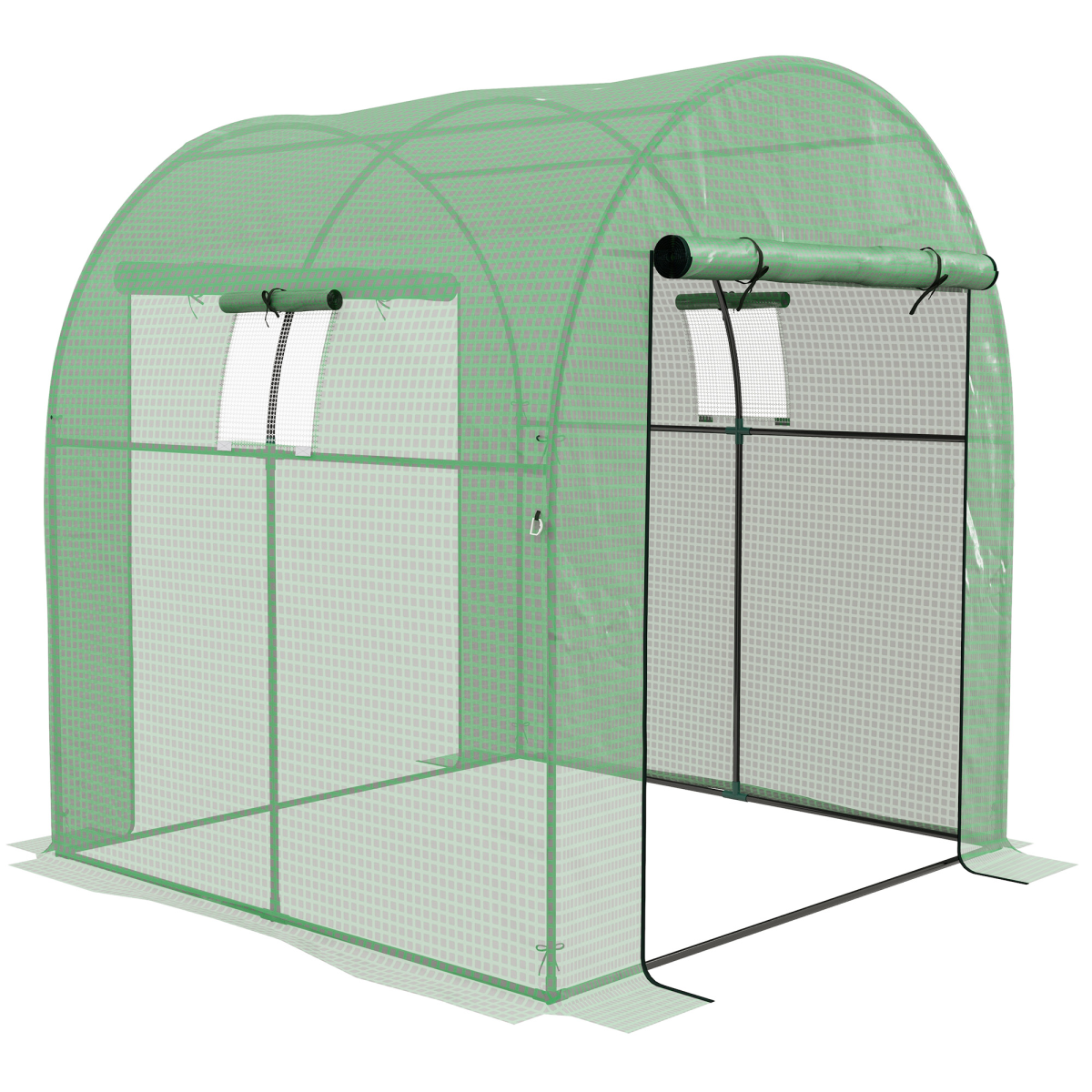 cortex-london-outsunny-green-polytunnel-greenhouse-with-doors-and-mesh-windows