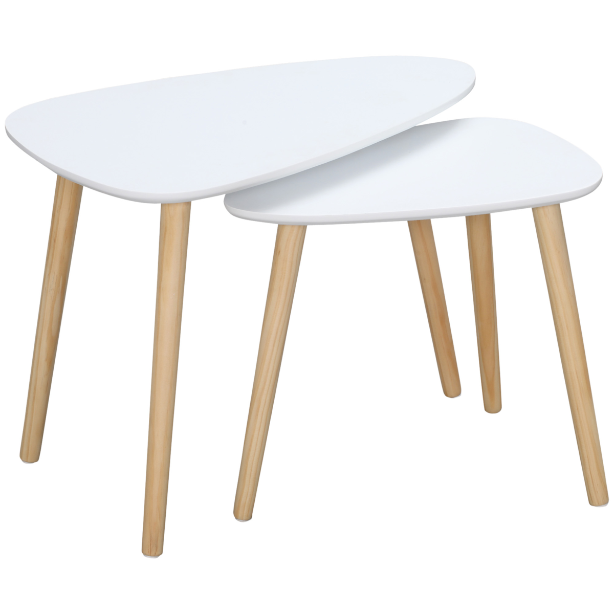 cortex-london-kensington-white-nesting-side-table-set-solid-wood-legs