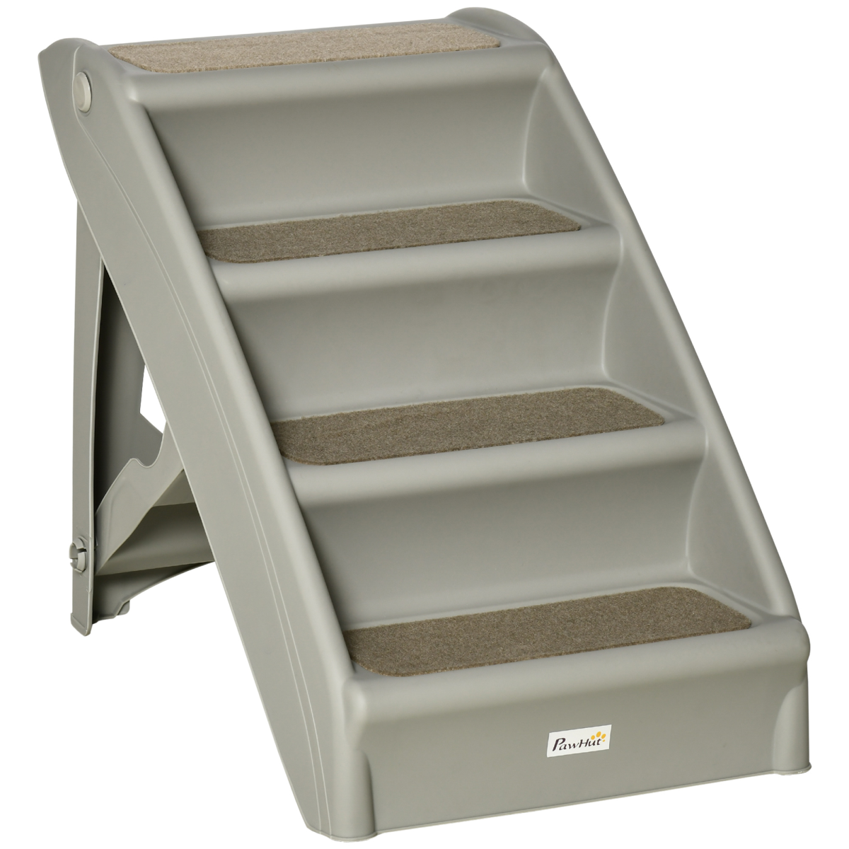 cortex-london-york-portable-dog-steps-grey-for-small-and-miniature-dogs