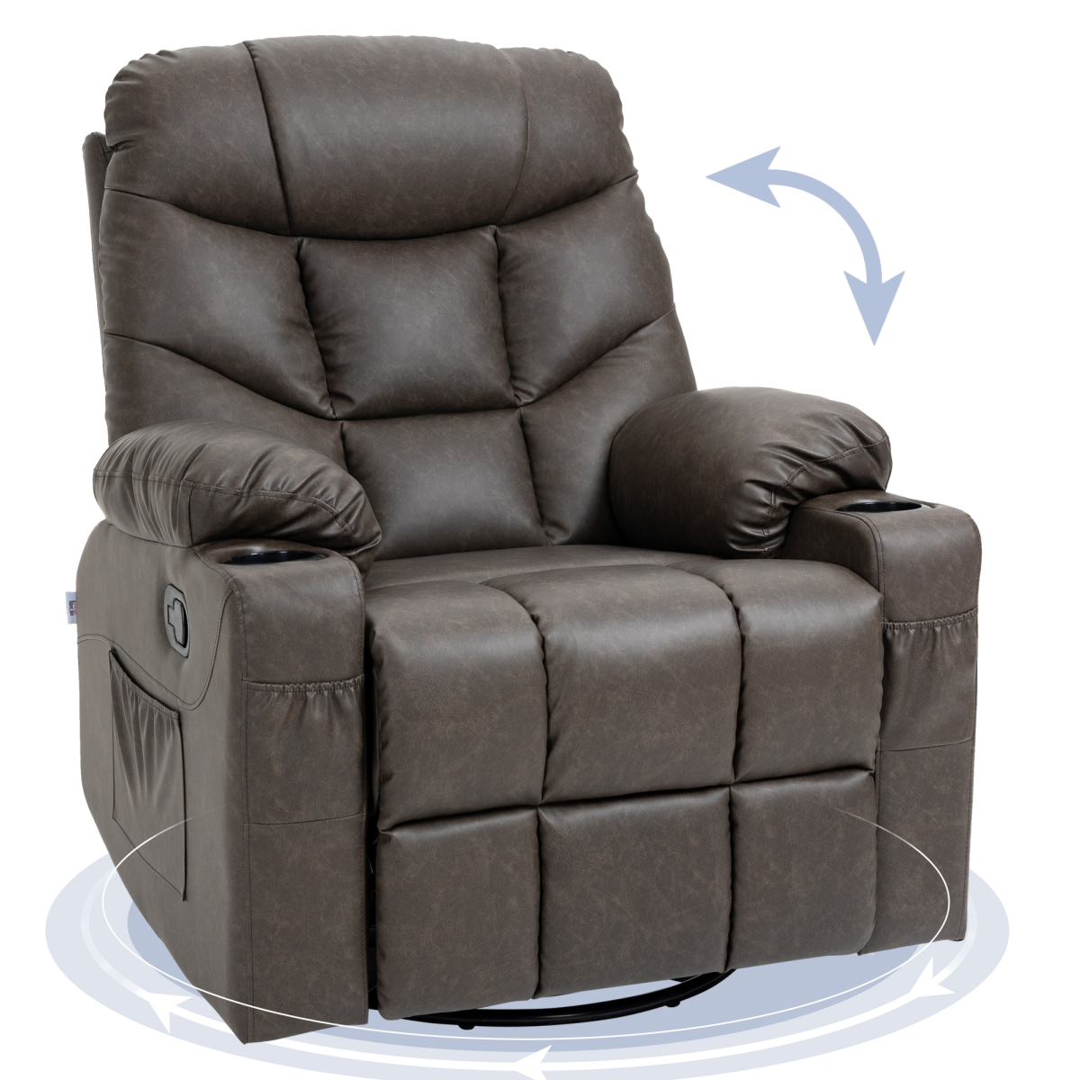 cortex-london-windsor-brown-pu-leather-manual-recliner-chair-with-cup-holders