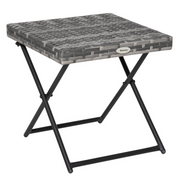 cortex-london-windsor-folding-rattan-bistro-coffee-table-pe-rattan-top-powder-coated-steel-frame