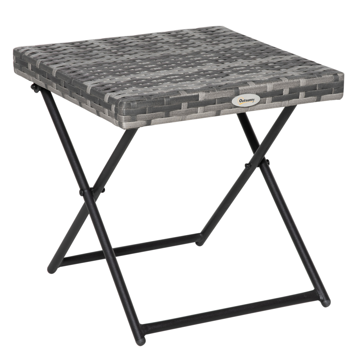 cortex-london-windsor-folding-rattan-bistro-coffee-table-pe-rattan-top-powder-coated-steel-frame