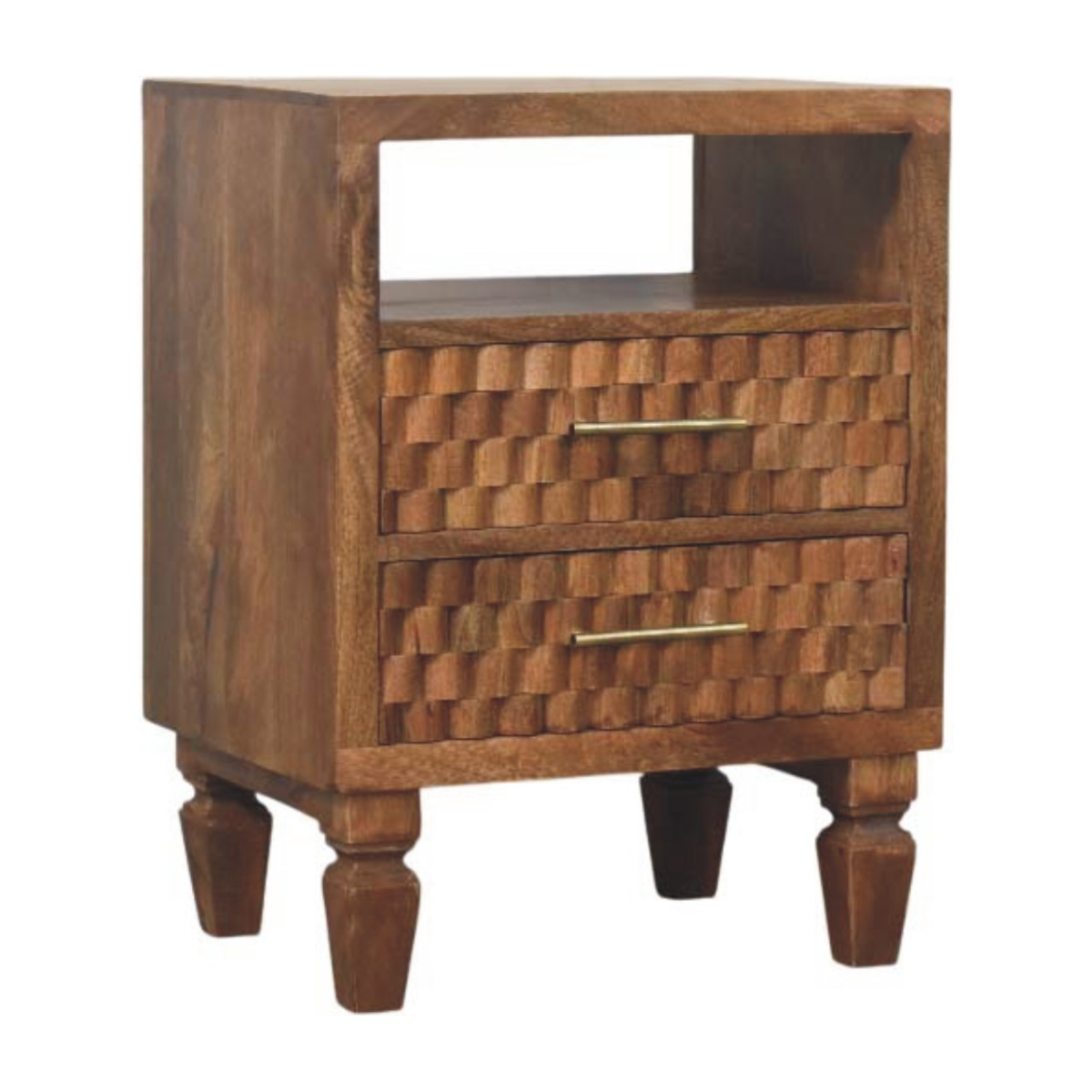 cortex-london-york-golden-teak-finish-mango-wood-bedside-two-drawers-open-slot-beige