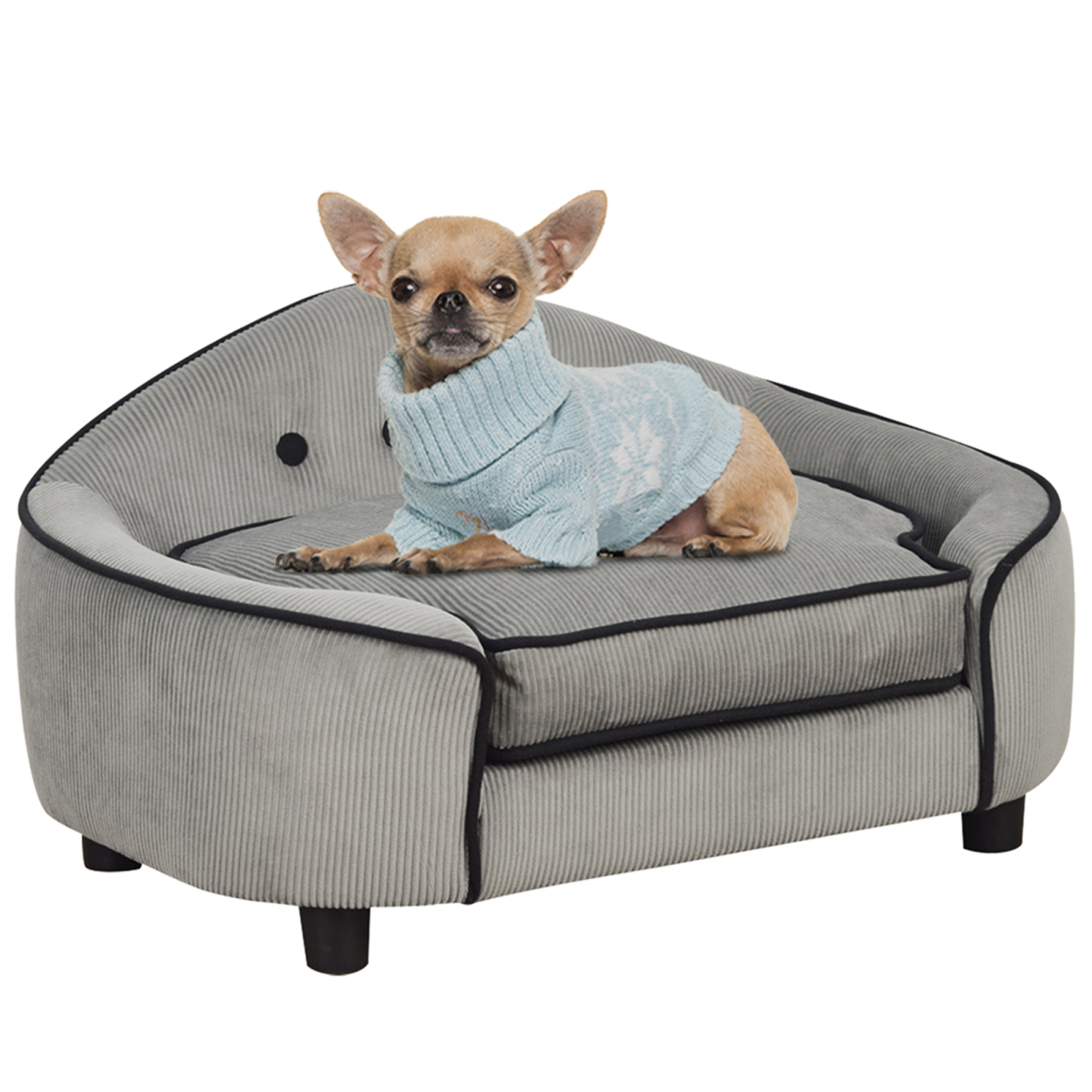 cortex-london-windsor-grey-dog-sofa-bed-pawhut