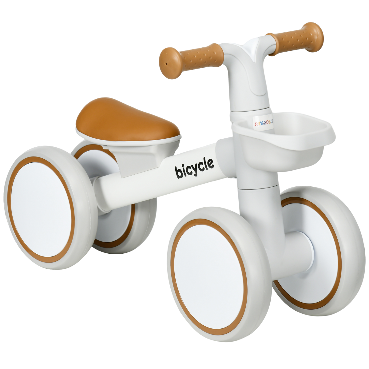 cortex-london-windsor-kids-balance-bike-adjustable-seat-brown