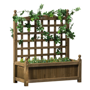 cortex-london-kensington-garden-planter-trellis-brown
