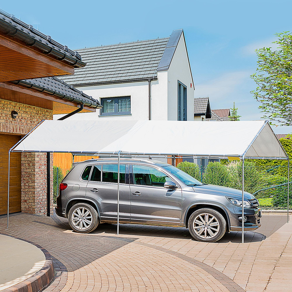cortex-london-windsor-carport-galvanised-steel-pe-canopy-white