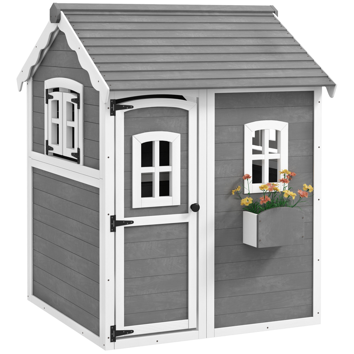 cortex-london-windsor-grey-fir-wood-kids-wendy-house