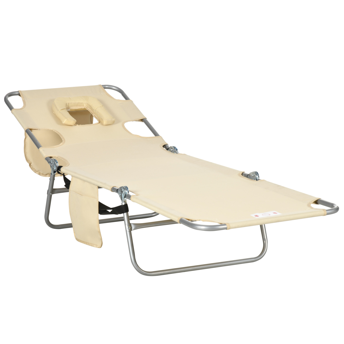 cortex-london-windsor-beige-foldable-garden-sun-lounger