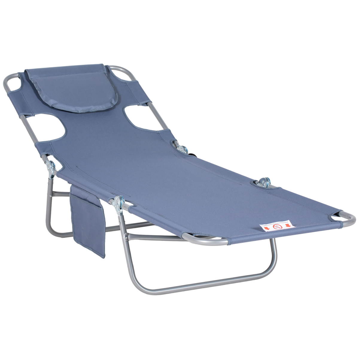 cortex-london-brighton-adjustable-beach-chaise-lounge-grey