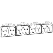 cortex-london-windsor-4-panel-black-steel-garden-fence