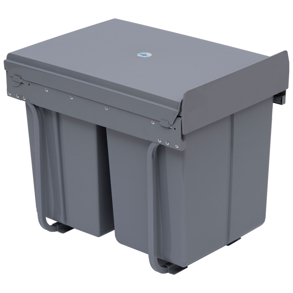 cortex-london-windsor-pull-out-recycling-waste-bin-cabinet-40l-grey
